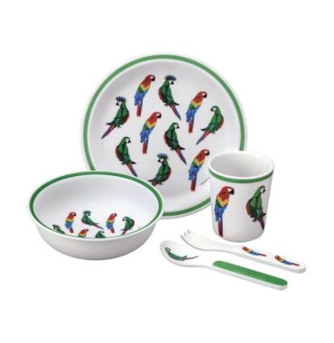 Coffret enfant perroquets 5 pièces
